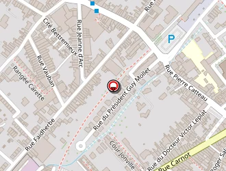 Carte de Centre Leclerc à Wattrelos