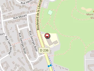 Carte de Aldi Marché à Outreau