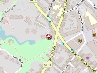 Carte de Auto Ecole Saint Germain à Mouvaux