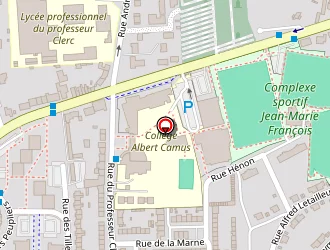 Carte de Centre Communal Action Sociale à Outreau