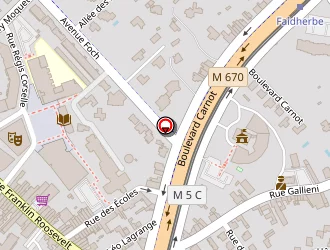 Carte de Ege à Mouvaux