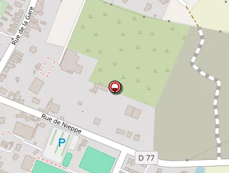 Carte de Restaurant Municipal à Steenwerck