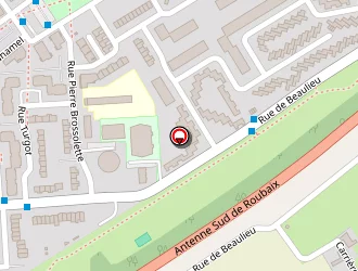 Carte de Lycée Van Der Meersch à Roubaix