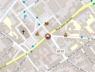 Carte de La Place à Wattrelos