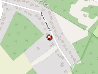 Carte de Montreuil Ghislain à Heuringhem