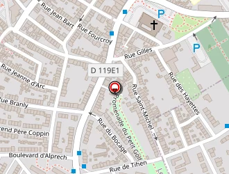 Carte de Desfachelles Renaud à Outreau