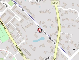 Carte de Diet Bertrand à Mouvaux