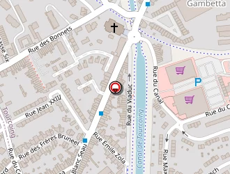 Carte de Supermarché Match Drive à Tourcoing