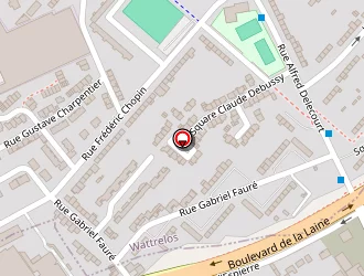 Carte de Castel Ct à Roubaix