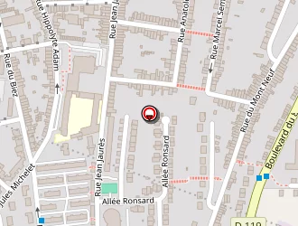 Carte de Ecole Jean Jaurès à Outreau