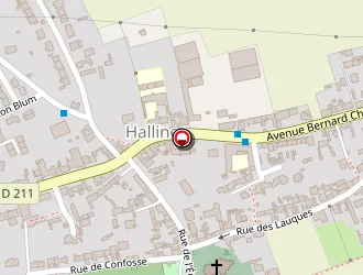 Carte de Mairie à Hallines