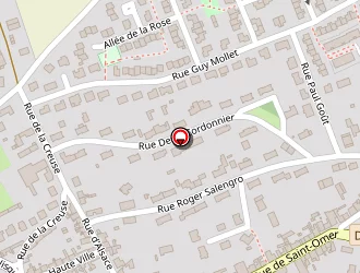 Carte de Entreprise Delgery Services à Wizernes