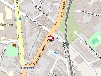 Carte de Jamal Eddine à Tourcoing