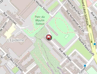 Carte de Kipstadium à Tourcoing