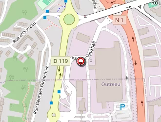 Carte de Sertra Services Côte D'opale à Outreau