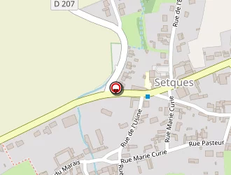 Carte de Terrain De Petanque à Setques