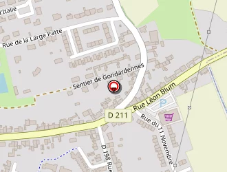 Carte de Aldi Marche Bois Grenier à Wizernes