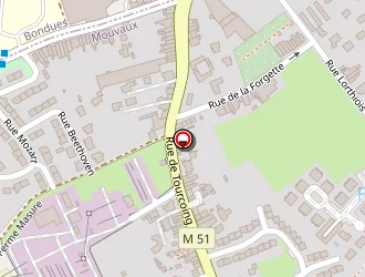 Carte de Dlm Habitat à Mouvaux