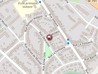 Carte de Desrousseaux Philippe à Wattrelos