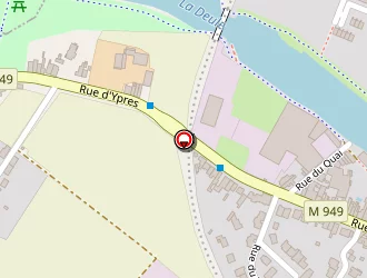 Carte de Polygone Equipement à Quesnoy-sur-deûle