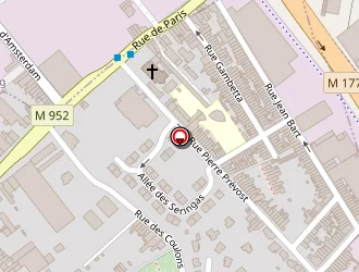 Carte de Haugede Etienne à Mouvaux