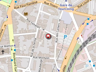 Carte de Aml Matériaux à Tourcoing