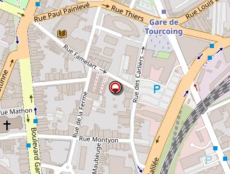 Carte de Multi Services Express à Tourcoing