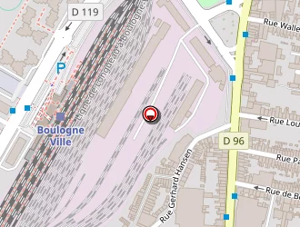 Carte de Esquisse à Boulogne-sur-mer