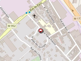 Carte de Les Compagnons Du Bâtiment à Mouvaux