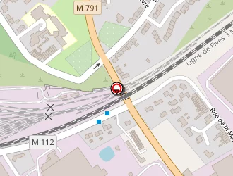 Carte de Dubocage à Wattrelos