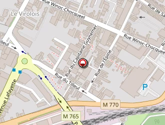 Carte de Isec à Tourcoing