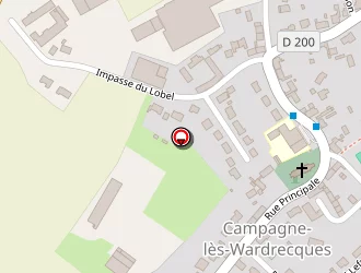 Carte de Intermarché à Campagne-lès-wardrecques