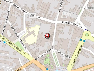 Carte de Liagre à Tourcoing