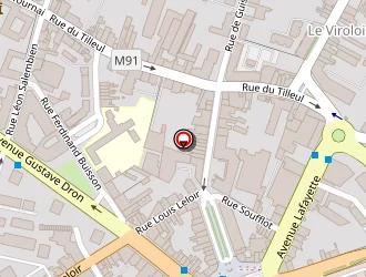 Carte de La Poste à Tourcoing