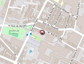 Carte de Renault à Tourcoing