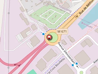 Carte de Vandenbulcke Sa à Bondues