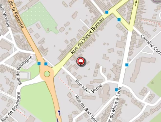 Carte de Doutreluingne (ets) à Wattrelos