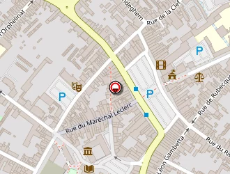 Carte de Maison De La Presse à Hazebrouck