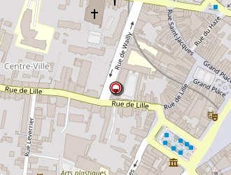 Carte de Nails'center à Tourcoing