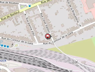 Carte de Pôle Emploi Hazebrouck à Hazebrouck