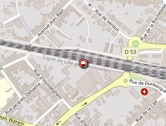 Carte de Société Générale à Hazebrouck