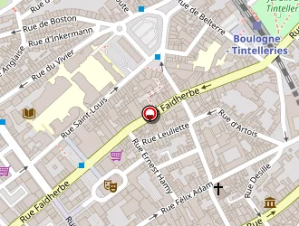 Carte de H&m à Boulogne-sur-mer