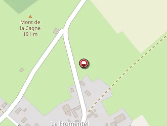 Carte de Del Platrerie à Alquines