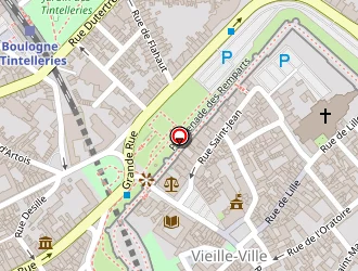 Carte de Comité Des Oeuvres Social à Boulogne-sur-mer