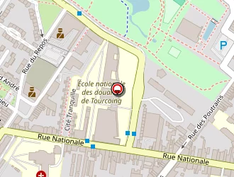 Carte de Scanner Clémenceau à Tourcoing