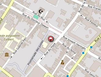 Carte de Cellier Christelle à Tourcoing