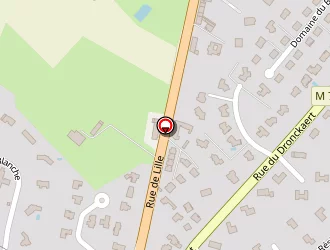 Carte de Hôtel Formule 1 à Roncq