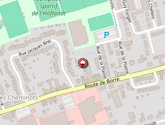 Carte de La Pétanque Hazebrouckoise à Hazebrouck