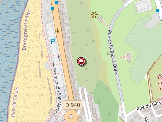 Carte de Matloo à Boulogne-sur-mer