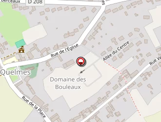 Carte de Boulodrome à Quelmes